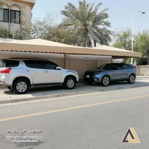 عمل مظلة خارجية للسيارات