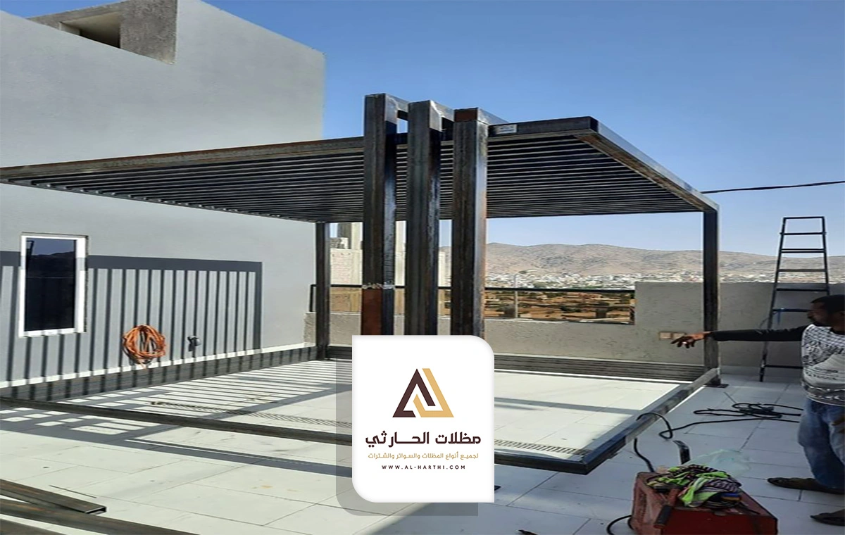 تركيب مظلات حديد الرياض
