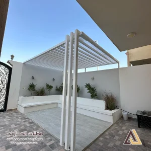 جلسات حدائق خشبية